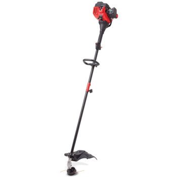 Troy-Bilt 41AD252S766 String Trimmer, Gas, 25 cc Engine Displacement, 2-Cycle Engine, 0.095 in Dia Line