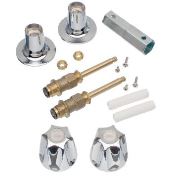 Danco 39688 Tub and Shower Remodeling Kit, Chrome