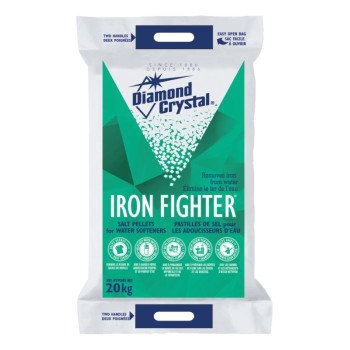 Diamond Crystal 110008781 Water Softener Salt, 20 kg Bag