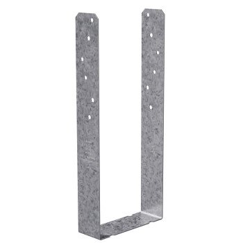 Simpson Strong-Tie SPH4Z Fence Bracket, 8-3/4 in L, 3-9/16 in W, Steel, ZMAX, Fastening Method: Nail