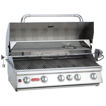 Bull Brahma 57569 Gas Grill Head, 90000 Btu, Natural Gas, 5-Burner, 266 sq-in Secondary Cooking Surface