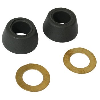 Plumb Pak PP810-31 Cone Washer and Ring, 3/8 in ID x 23/32 in OD Dia, For: Faucet, Ballcock Nut