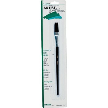 Linzer C9304#5 Artist Paint Brush, #5 Brush, 1/2 in L Trim, Wood Handle