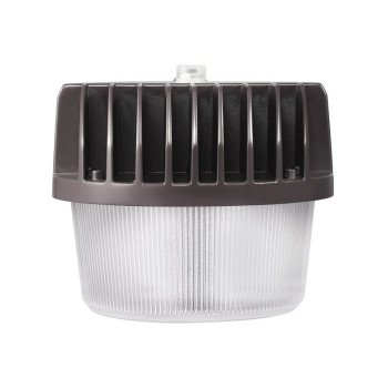 globe 17000193 Dusk-to-Dawn Barn Security Flood Light, LED Lamp, 4500 Lumens, 4000 K Color Temp