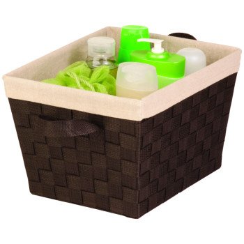 Honey-Can-Do Task-It STO-02985 Storage Basket, Espresso