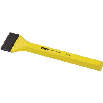 Fatmax FMHT16423 Mason's Chisel, 1-3/4 in W Blade, 7-1/2 in OAL, Steel Blade, Steel Handle