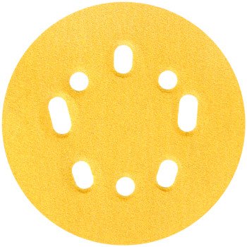 Norton 04061 Sanding Disc, 5 in Dia, Coated, P100 Grit, Medium, Aluminum Oxide Abrasive, Paper Backing, Universal Vacuum