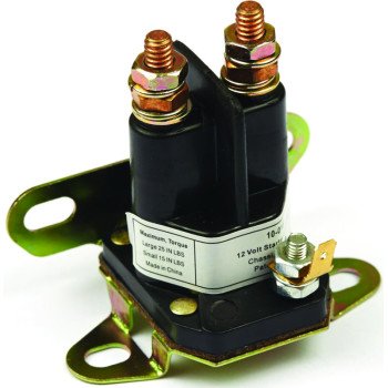 Briggs & Stratton 5409K Starter Solenoid, 3-Terminal, For: Briggs & Stratton Engines