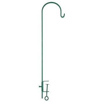 Perky-Pet 566 Railing Hook, Adjustable, Green, Powder-Coated, For: 3-1/4 in Wide Deck Railing