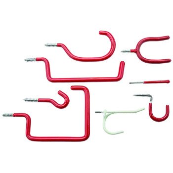 National Hardware V2240 N112-034 Hook Assortment, Steel, Red, Zinc