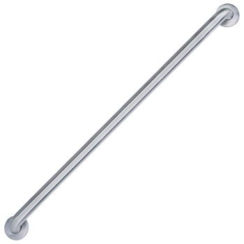 Boston Harbor SG01-01&0142 Safety Grab Bar, 42 in L Bar, Stainless Steel, Wall Mounted Mounting