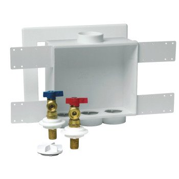 Oatey Quadtro 38530 Washing Machine Outlet Box, Polystyrene