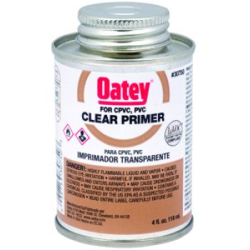 Oatey 30750 Primer, Liquid, Clear, 4 oz