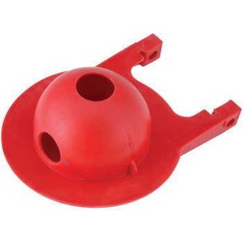 Korky 2021FR Toilet Flapper, Specifications: 3 in Size, Rubber, Red