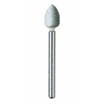 Dremel 83142 Grinding Stone, 9/32 in Dia, 1/8 in Arbor/Shank, Silicone Carbide Abrasive