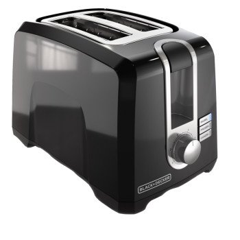 T2569B TOASTER 2 SLICE BLACK  