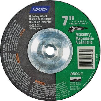 75942 CUTOFF WHEEL MASONRY 7IN