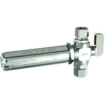 Dahl 511-41-31-14WHA Hammer Arrester Valve, 3/8 x 3/8 in Connection, Female Compression x Compression x WHA