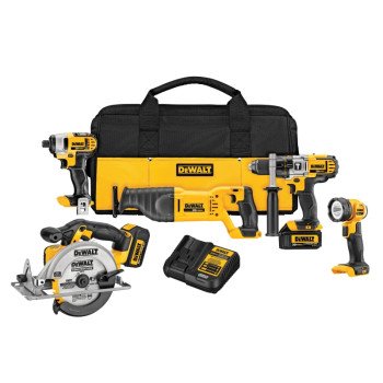 DCK590L2 5-TOOL 20V LITH COMBO