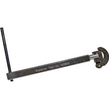 Superior Tool 03812 Telescoping Basin Wrench, 17 in Drive, Steel