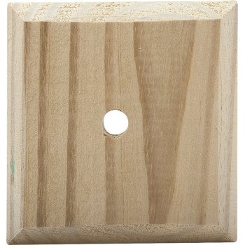 Waddell 116 Post Top with Pressure Treated Base, 4 in W, Pine