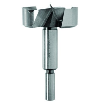 Irwin 1966938/42932 Forstner Bit, 2 in Dia, 3-1/2 in OAL, 3/8 in Dia Shank, Reduced Shank