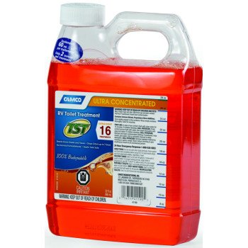 Camco USA 41190 RV Toilet Treatment, 32 oz, Bottle, Fresh Citrus