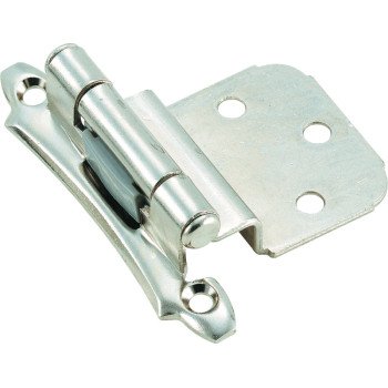 Amerock BP792826/BPR79282 Cabinet Hinge, 3/8 in Inset, Polished Chrome