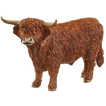 Schleich-S Farm World Series 13919 Toy, 3 to 8 years, Highland Bull, Plastic