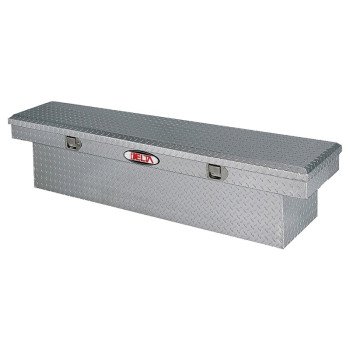 Delta 1-311000 Crossover Truck Box, 6-1/2 cu-ft, 70 in L, 13-1/2 in W, 10-3/4 in H, Aluminum