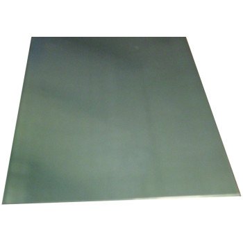 K & S 257 Decorative Metal Sheet, 4 in W, 10 in L, Aluminum