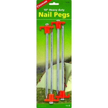 Coghlan's 8312 Nail Peg, 10 in L, Steel