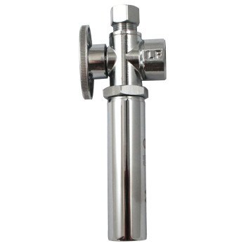 Plumb Pak K2048WHALF Angle Valve with Hammer Arrestor, 1/2 x 3/8 in Connection, FIP x CTS, 125 psi Pressure, Brass Body