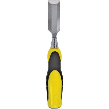 STANLEY 16-316 Chisel, 1 in Tip, 9-1/4 in OAL, Carbon Steel Blade, Ergonomic Handle