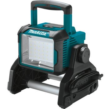 Makita LXT Series DML811 Cordless/Corded Work Light, 120 VAC, 31.5 W, LXT Lithium-Ion Battery, 30-Lamp, LED Lamp