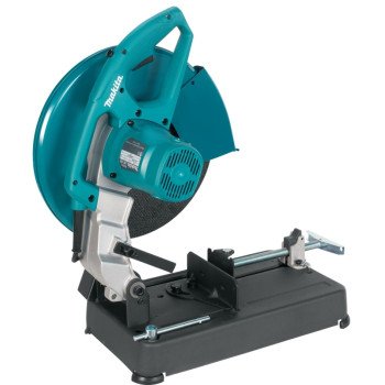 Makita LW1401 Cut-Off Saw, 15 A, 14 in Dia Blade, 1 in Spindle, 5 in Cutting Capacity, 3800 rpm Speed