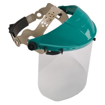 Safety Works 10103487 Headgear with Faceshield, Adjustable Headgear