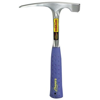 Estwing E3-20BLC/E3-20BL Bricklayer Hammer, 20 oz Head, Tile Setter, Smooth Head, Steel Head, 11-1/4 in OAL