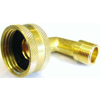 Anderson Metals 737469/57469-0612 Pipe Elbow, 3/8 X 3/4 in, Swivel, Brass