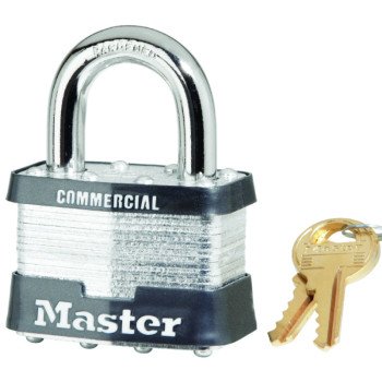 PADLOCK LAMI STL KA VRTCLR 1IN