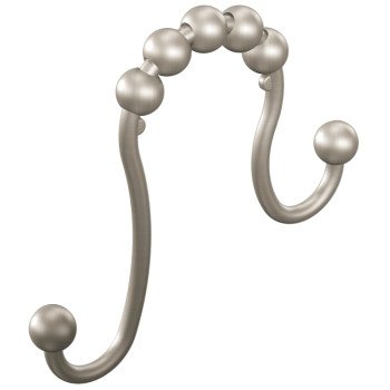 Moen SR2201BN Shower Curtain Ring, Steel, Brushed Nickel