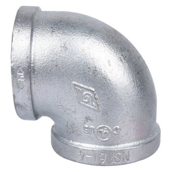 ProSource 2A-2G Pipe Elbow, 2 in, Threaded, 90 deg Angle