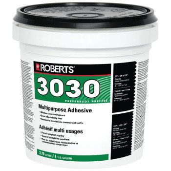 Roberts 3030RB004 Carpet Adhesive, 3.78 L