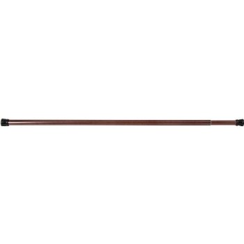 Simple Spaces SD-SR41-VB Shower Curtain Rod, 7-1/2 lb, 41 to 76 in L Adjustable, 1 in Dia Rod, Steel, Venetian Bronze