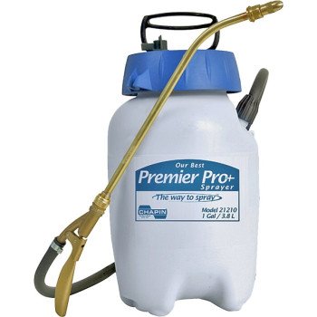 Chapin 21210XP Handheld Sprayer, 1 gal Tank, Poly Tank, 42 in L Hose, White