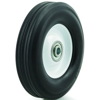 Dh Casters W-MH07112B4W Hub Wheel, Medium-Duty, Rubber