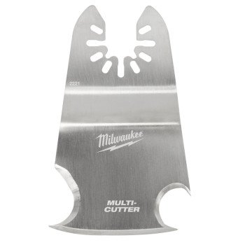 Milwaukee 49-25-2221 3-in-1 Multi-Cutter Scraper Blade, 2 in, 1-5/8 in D Cutting, Stainless Steel