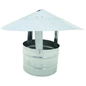 8103 GALV ROUND ROOF CAP 6IN  