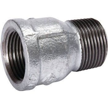 B & K 511-613BG Pipe Extension Piece, 1/2 in, FIP x MIP, Iron, 150 lb Pressure