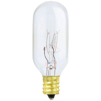 Feit Electric BP25T8N/CAN Incandescent Bulb, 25 W, T8 Lamp, Intermediate E17 Lamp Base, 2700 K Color Temp